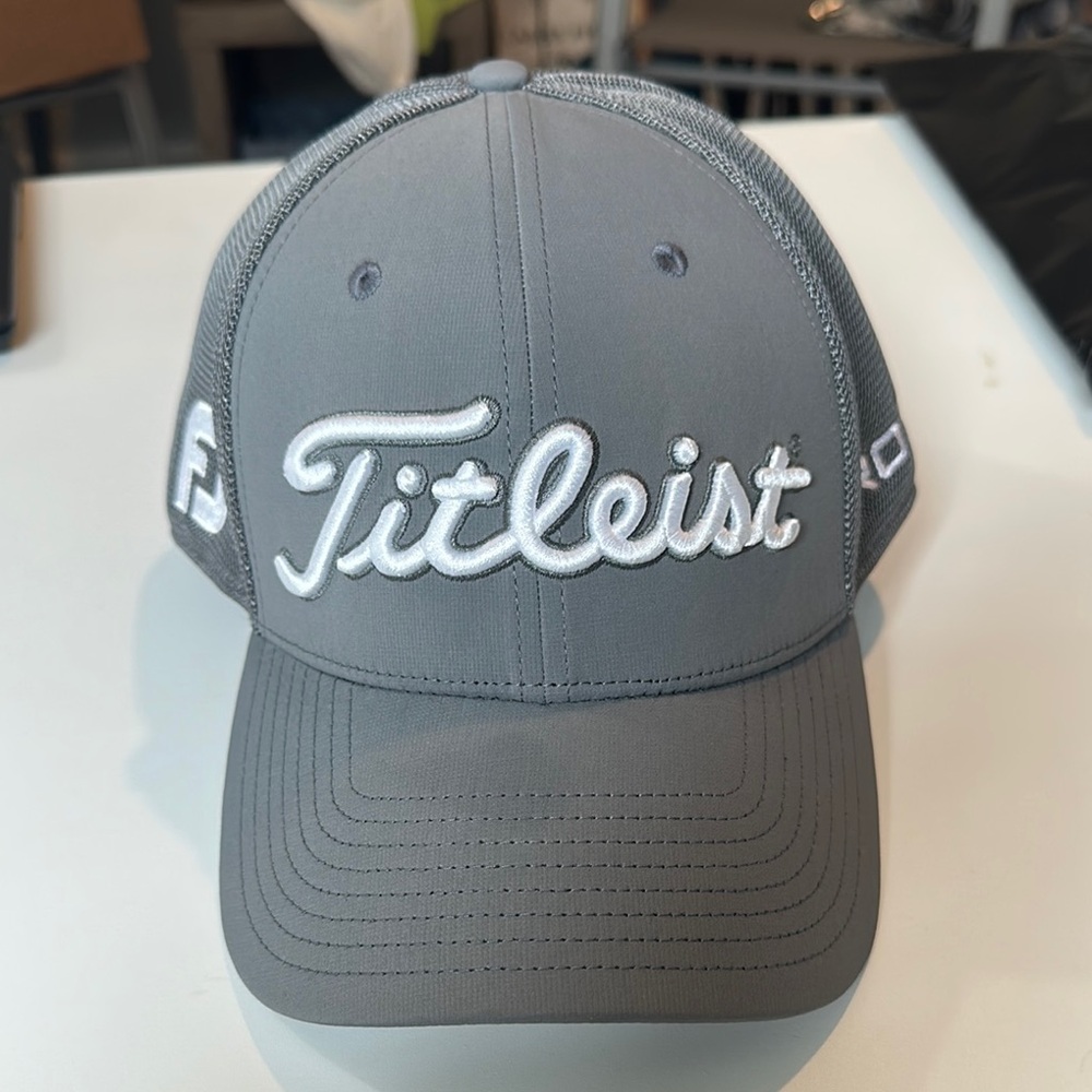 Titleist Gray Cap with White Logo